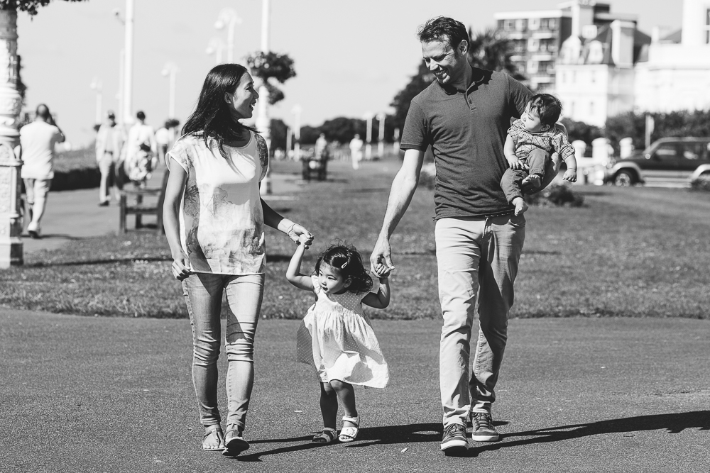 family photography on the leas, bandstand, folkestone, kent