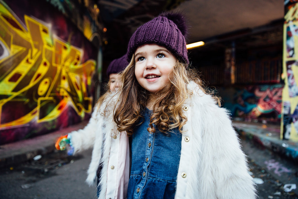 Leake street london graffiti family alternative photographer